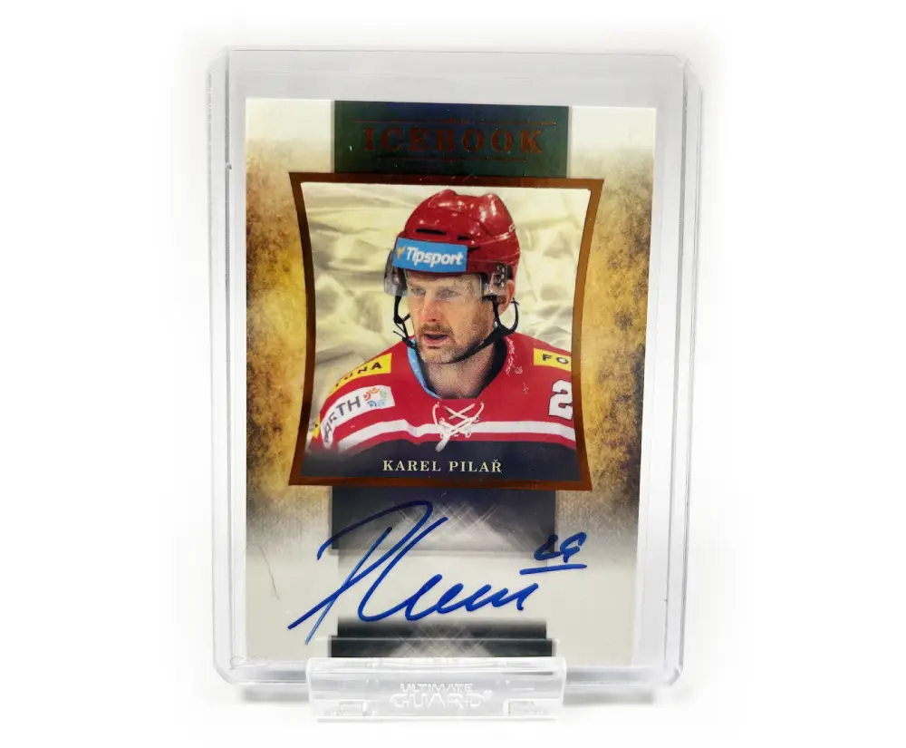 Karel Pilař Icebook Autograph Card 2/5