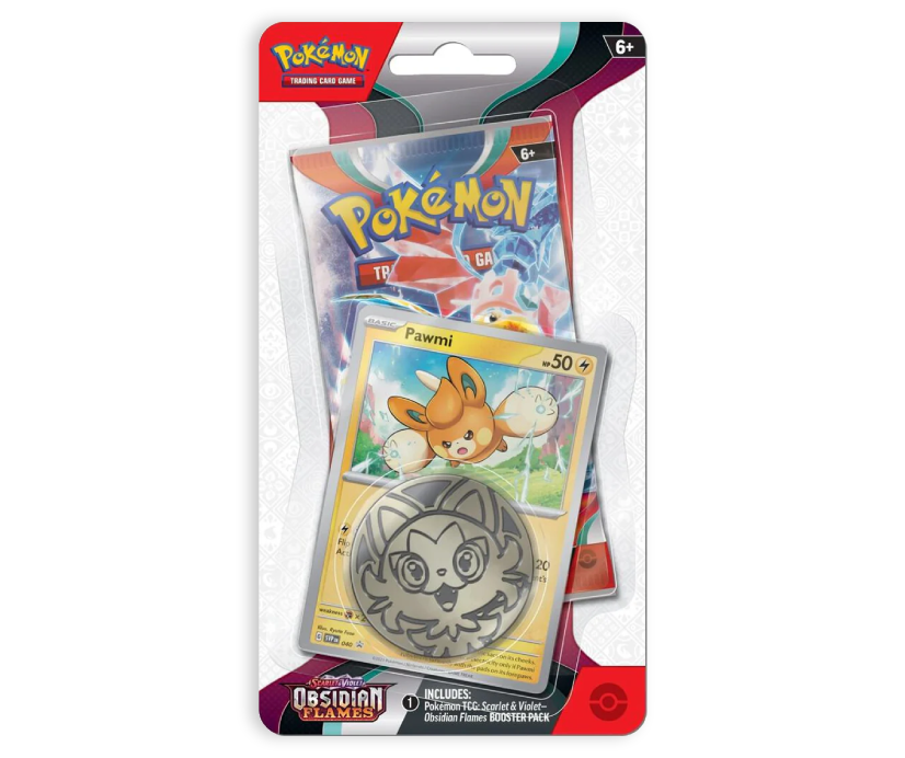 Pokémon TCG: Obsidian Flames Checklane Blister - Pawmi