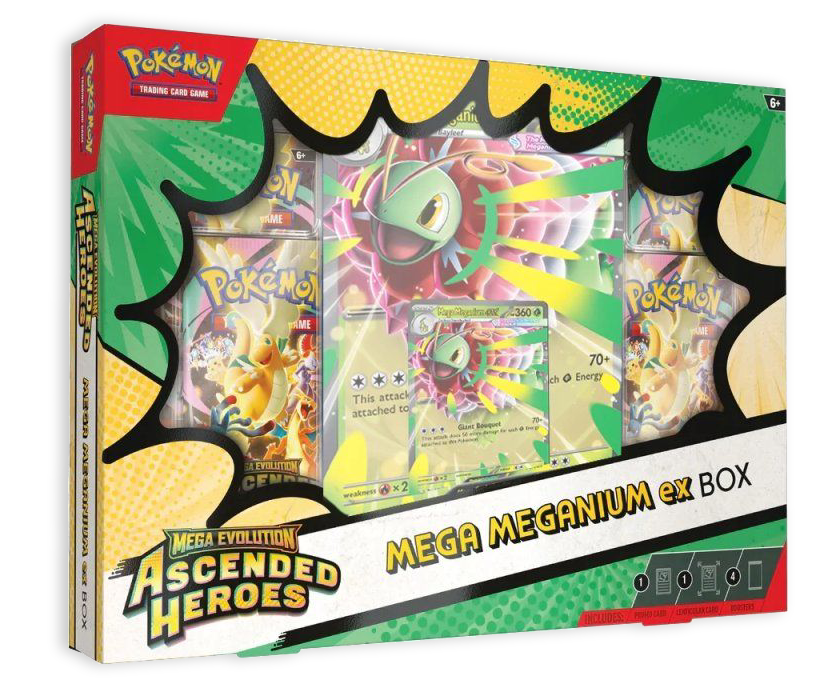 Pokémon TCG: Ascended Heroes Mega Meganium ex Box