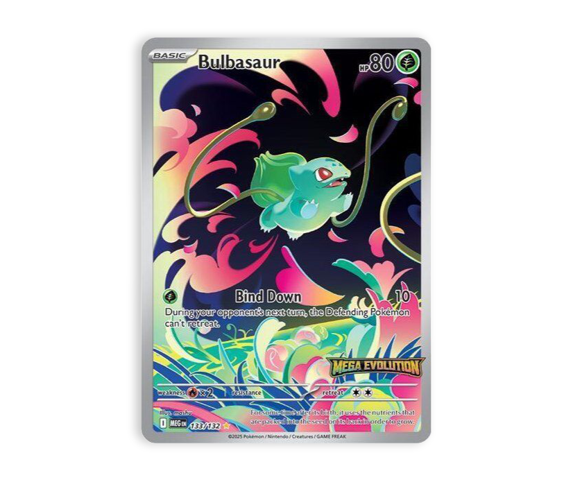 Pokémon TCG: Bulbasaur (133) - Mega Evolution Stamp
