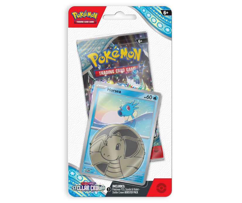 Pokémon TCG: Stellar Crown 1-Pack Blister - Horsea