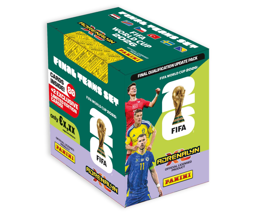 Fotbalové karty FIFA World Cup 2026 - FINAL TEAMS SET (82 karet)